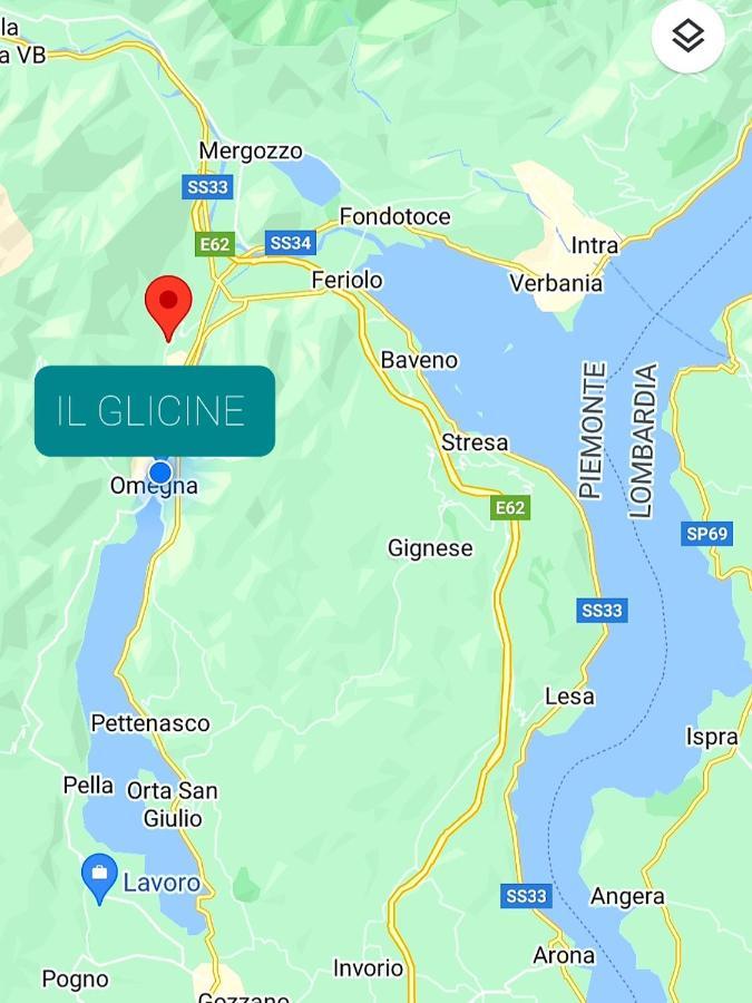 Casa Vacanza Il Glicine Casale Corte Cerro Exteriér fotografie
